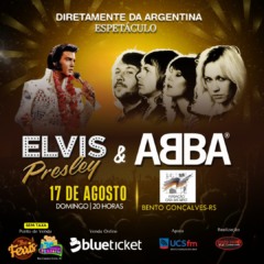Casa das Artes de Bento Gonçalves recebe o espetáculo musical Elvis & ABBA