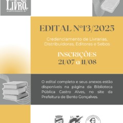 40ª Feira do Livro: inscrições para livreiros abrem em Bento Gonçalves