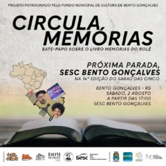 Projeto “Circula Memórias” traz a história do Hip Hop para o Sesc Bento Gonçalves