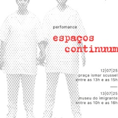 Trupe Dosquatro realiza apresentações da performance “espaços continuum” em Bento Gonçalves