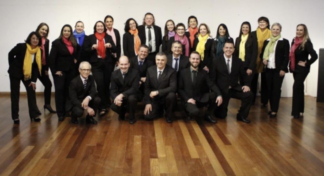 Foto: Coro da Fundação Casa das Artes de Bento Gonçalves/Reprodução Facebook