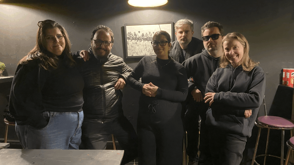 Foto: Divulgação (Integrantes do projeto: Paula Ortmann, Maurício Reis, Sabrina Isse, Renan Cipriani, Rafael Cipriani, Meline Camilo e Maria Helena)