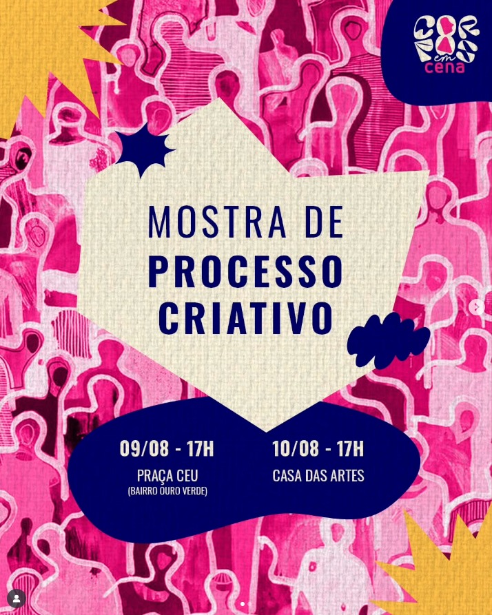 “Corpos em Cena” apresenta mostras gratuitas de teatro em Bento Gonçalves