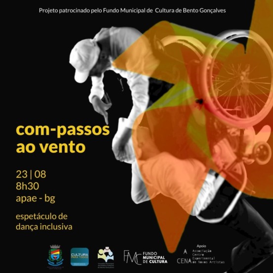 Espetáculo de dança inclusiva estreia na APAE de Bento Gonçalves