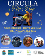 Sábado tem "Circula Hip Hop" no bairro Vila Nova em Bento Gonçalves