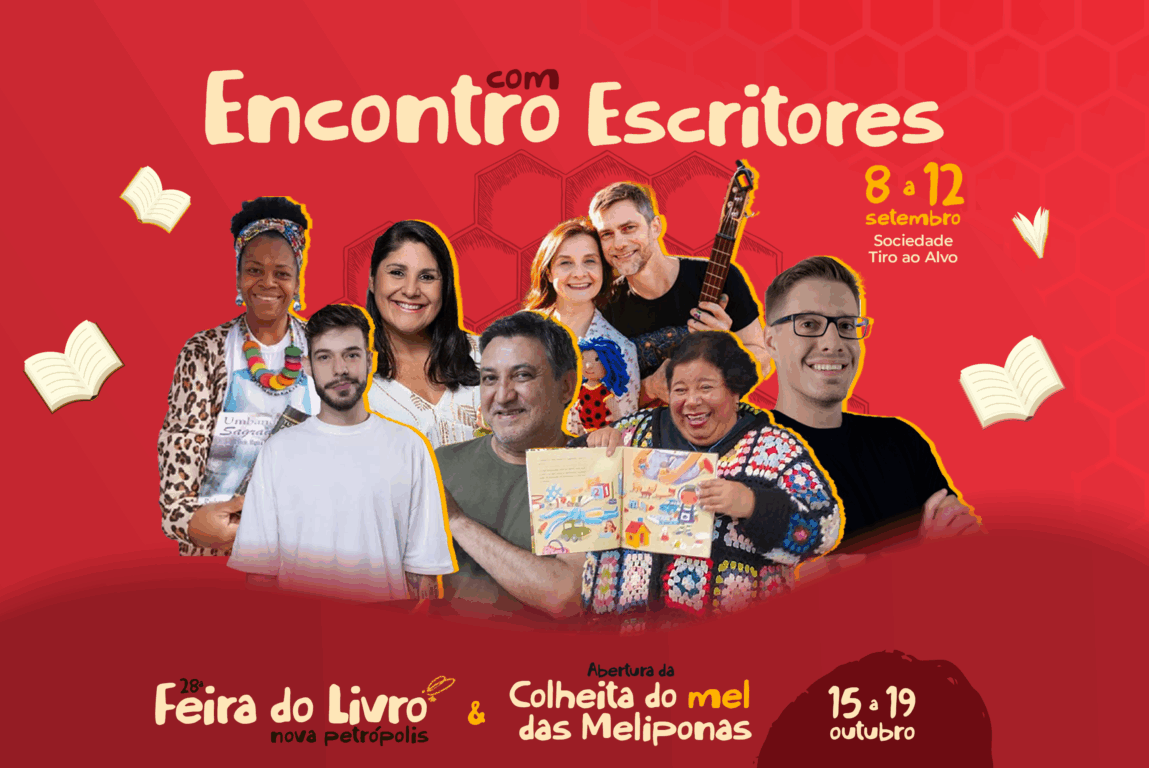 Feira do Livro de Nova Petrópolis realiza Encontro com Escritores