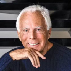 Giorgio Armani morre aos 91 anos — Foto: Reprodução/X