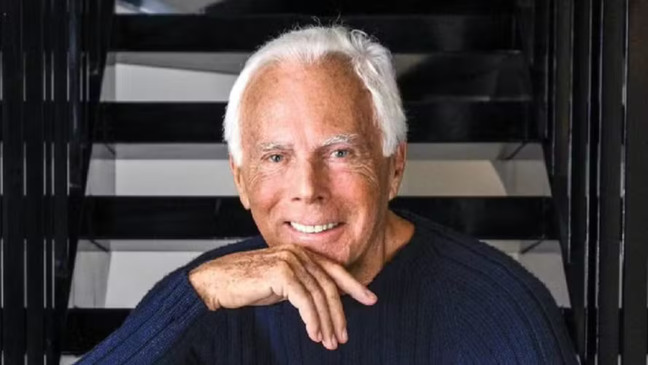 Giorgio Armani morre aos 91 anos — Foto: Reprodução/X