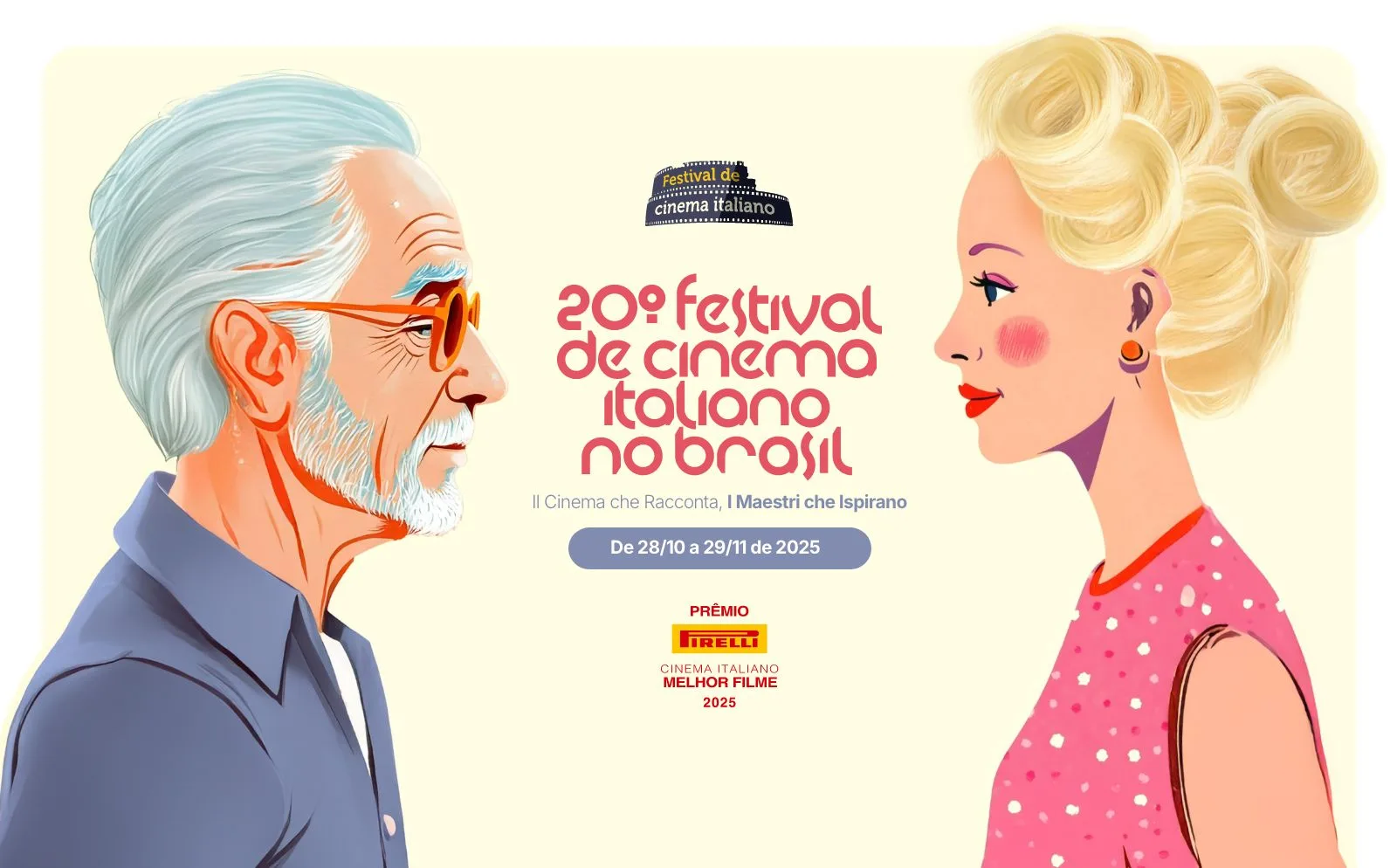 Caxias do Sul recebe a 20ª edição do Festival de Cinema Italiano Caxias do Sul recebe a 20ª edição do Festival de Cinema Italiano