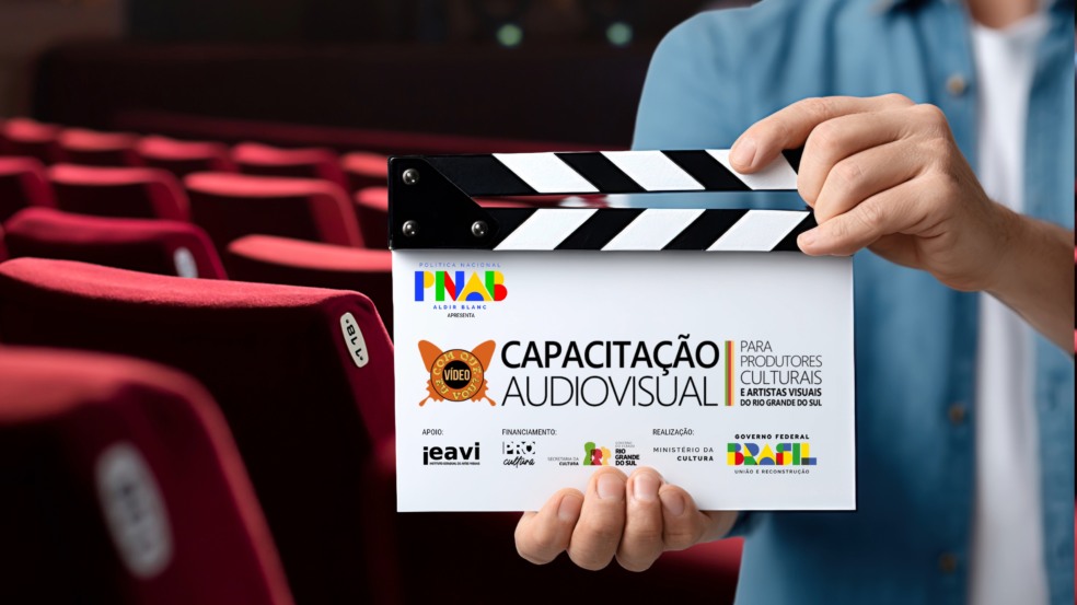 Curso gratuito de audiovisual abre inscrições para produtores e artistas do RS