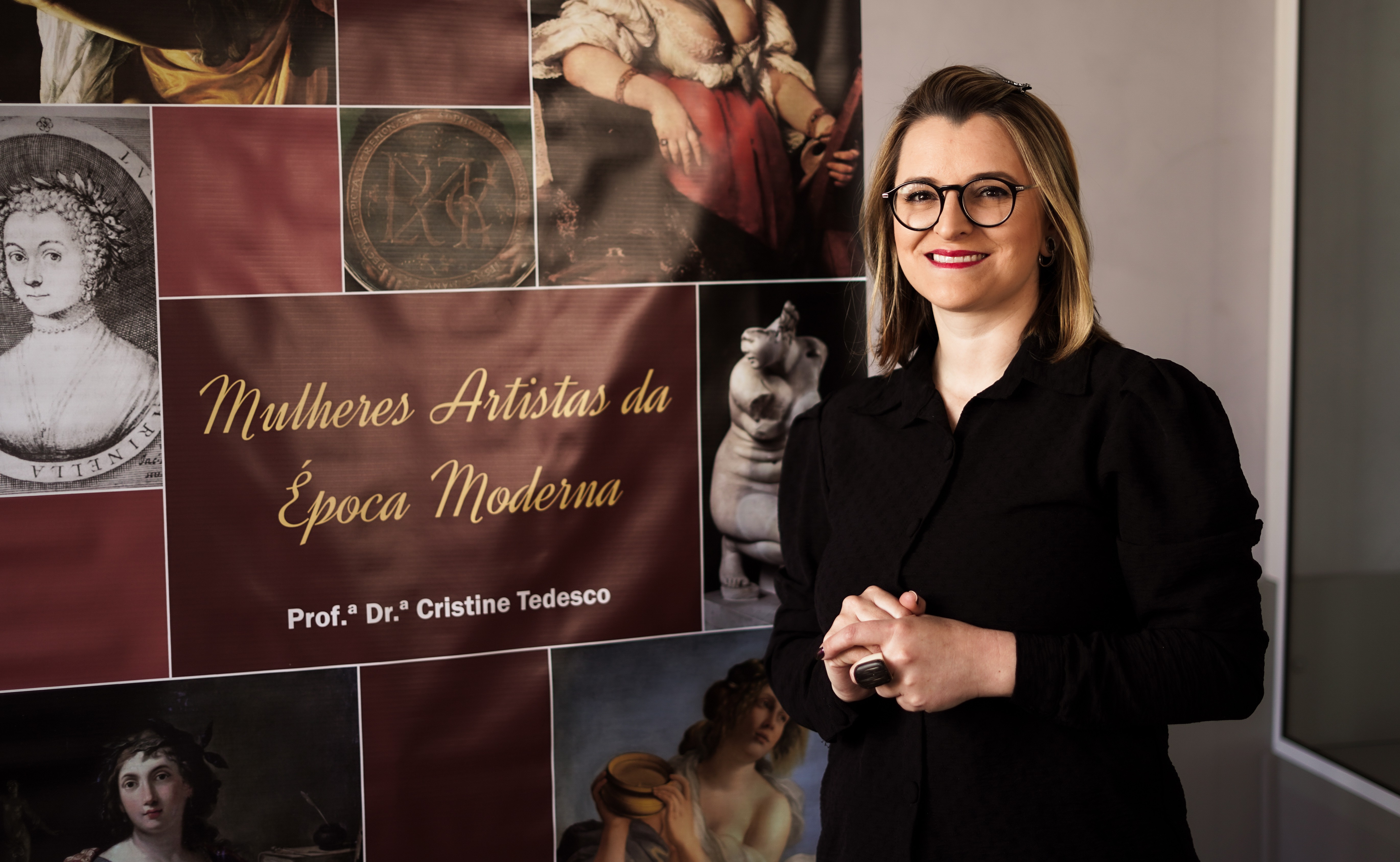 Cristine Tedesco lança, na Feira do Livro de Bento Gonçalves, livro sobre mulheres italianas dos séculos XV a XVII