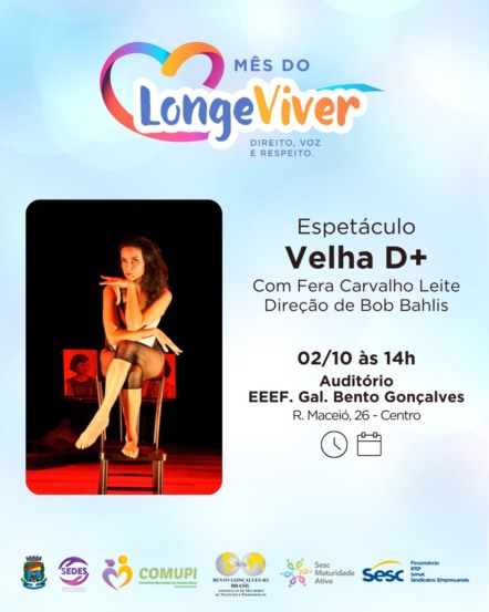 Bento Gonçalves apresenta a programação do Mês do LongeViver