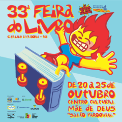 33ª edição da Feira do Livro de Carlos Barbosa divulga programação
