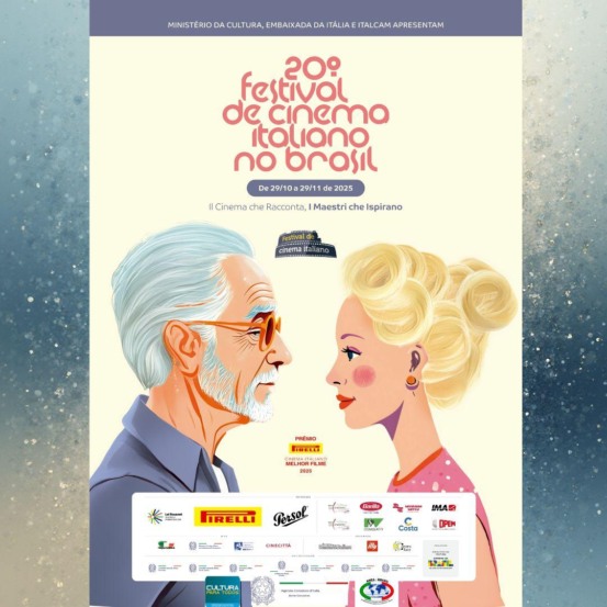 Casa das Artes de Bento Gonçalves recebe o 20º Festival de Cinema Italiano