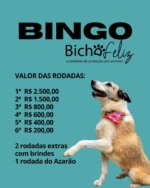 SPA Bicho Feliz realiza bingo beneficente neste sábado (15)