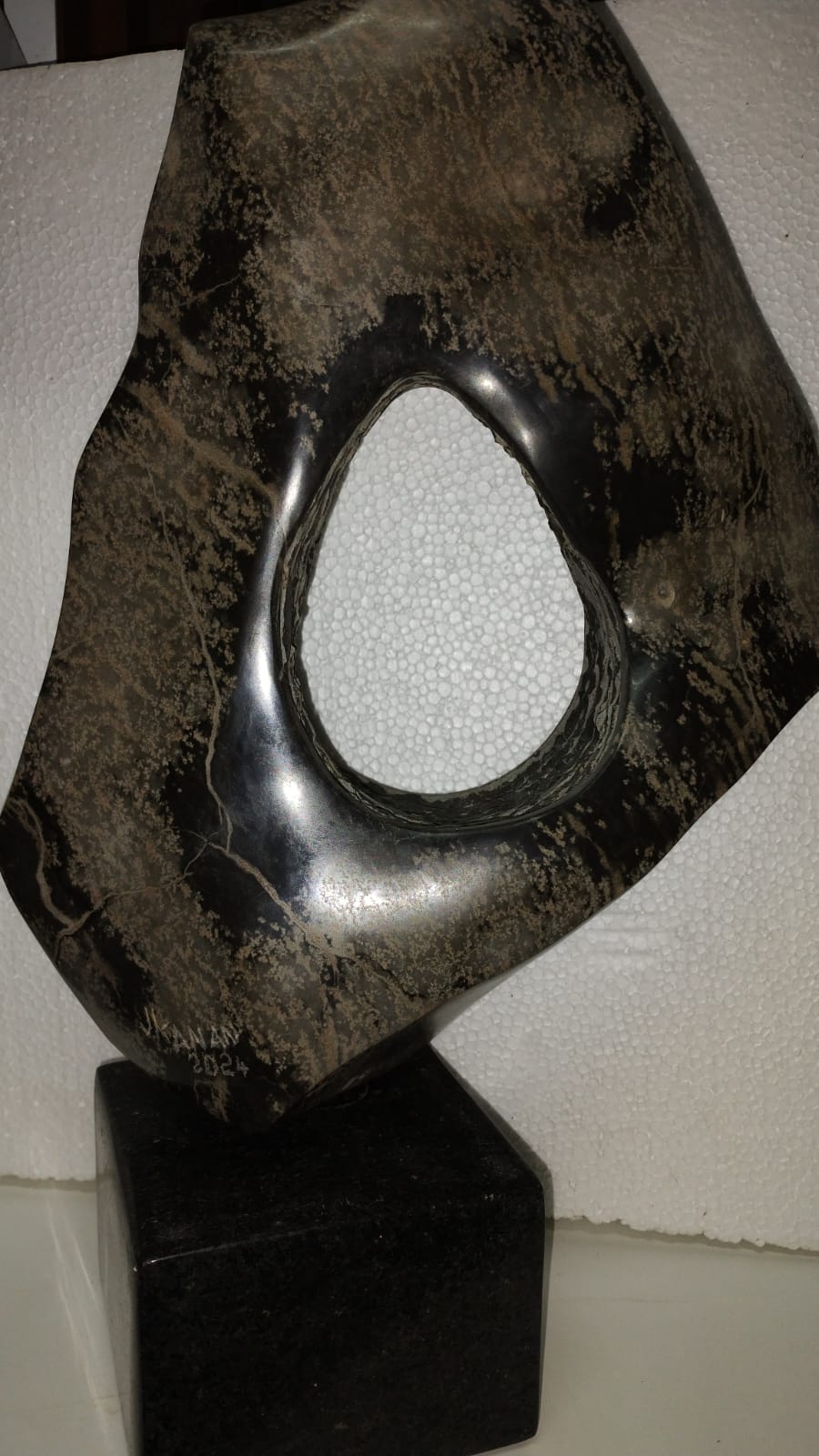 Foto: Escultura de José Kanan/Acervo Confraria das Pedras Foto: Escultura de José Kanan/Acervo Confraria das Pedras