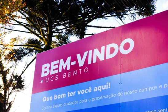 Foto: UCS Bento vem com novidades em cursos/Crédito Bruno Zulian