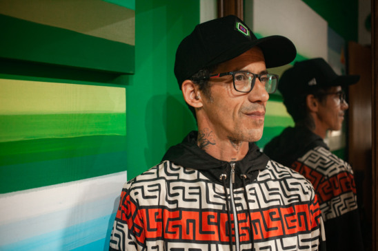 Foto: Tio Trampo, artista visual, muralista e arte-educador pioneiro da arte urbana no RS/Divulgação