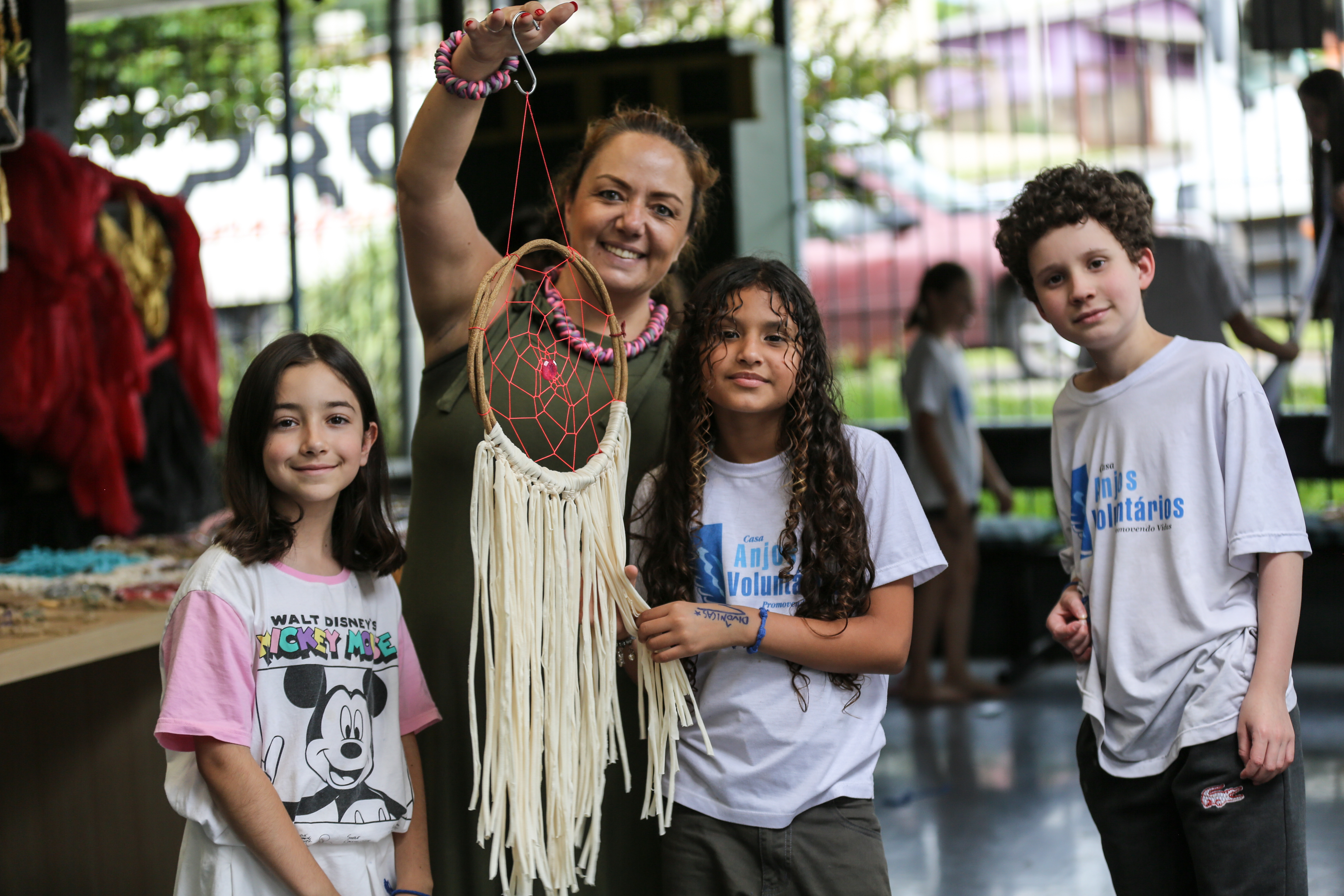 Projeto Metamorfose de Nós realiza feira de macramê em Caxias do Sul