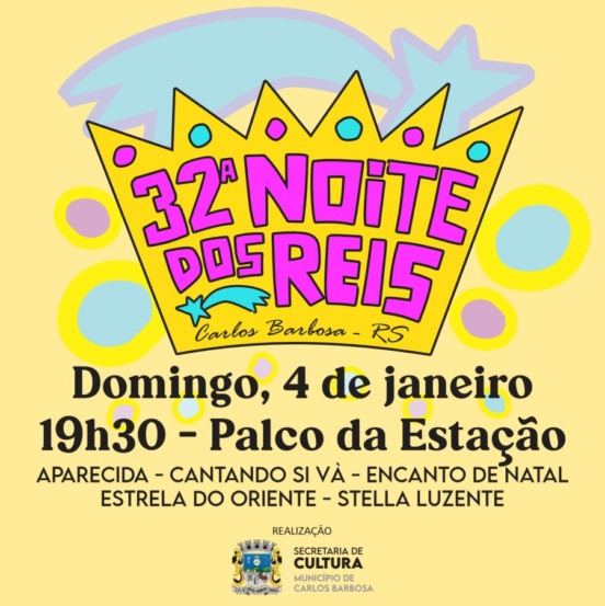 32ª Noite dos Reis de Carlos Barbosa apresenta cinco ternos de reis