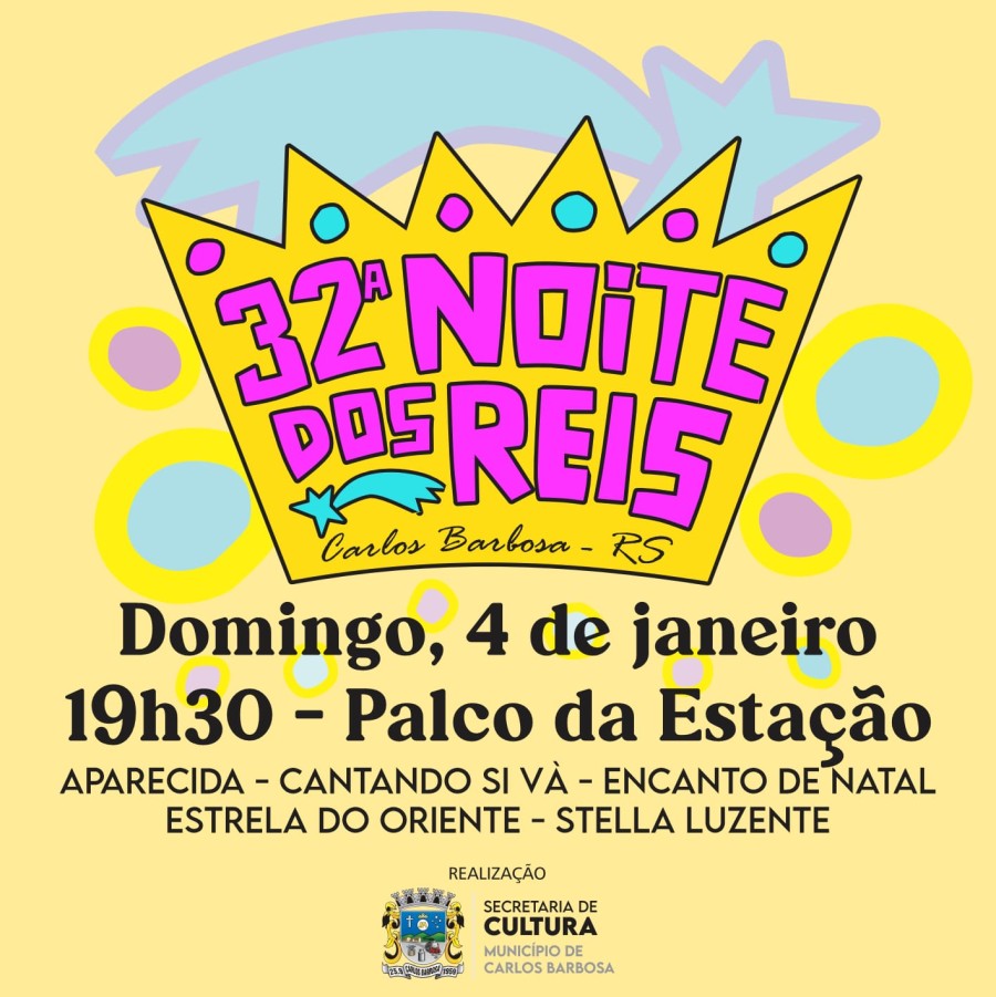 32ª Noite dos Reis de Carlos Barbosa apresenta cinco ternos de reis