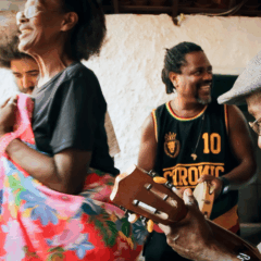 Foto: Cena do filme Hip Hop Caboclo em Busca das Batidas Brasileiras (SP)/Divulga&ccedil;&atilde;o