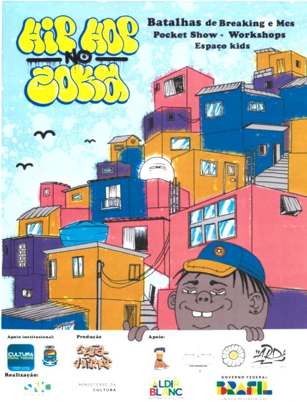 Hip Hop no Zoka vai movimentar o Bairro Eucaliptos em Bento Gonçalves